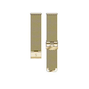 Gold Mesh Strap / 20mm