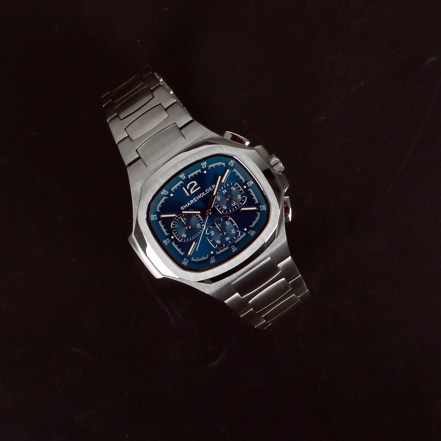 Frontliner Chronograph Stainless Steel Blue