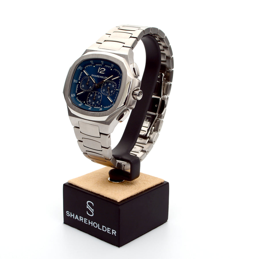 Frontliner Chronograph Stainless Steel Blue