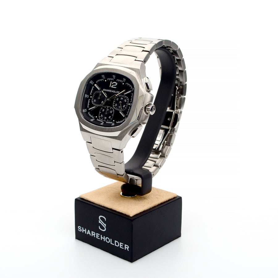 Frontliner Chronograph Stainless Steel Black